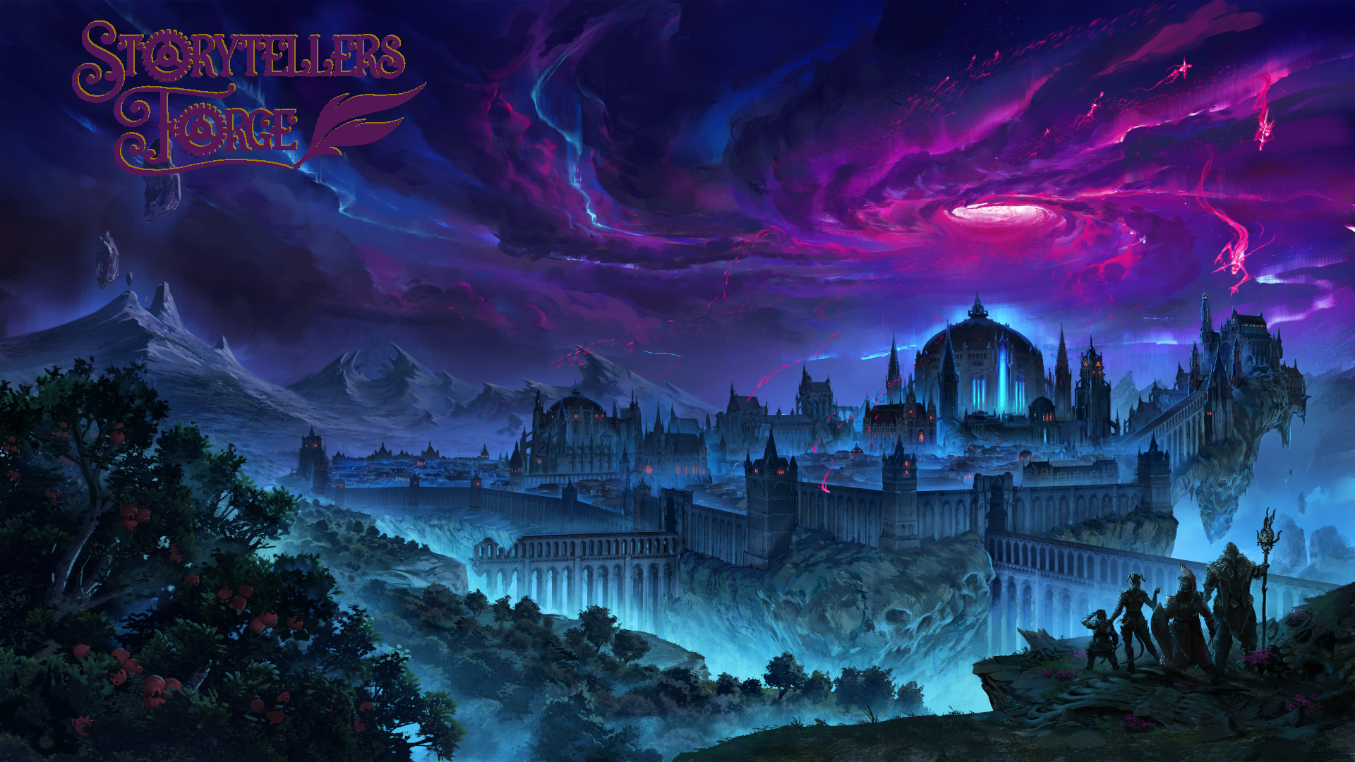 The Black Ballad Art - The Sunless Crossing Desktop Wallpaper